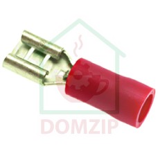 RED CABLE TERM. F 4.8x0.8 mm    100 PCS