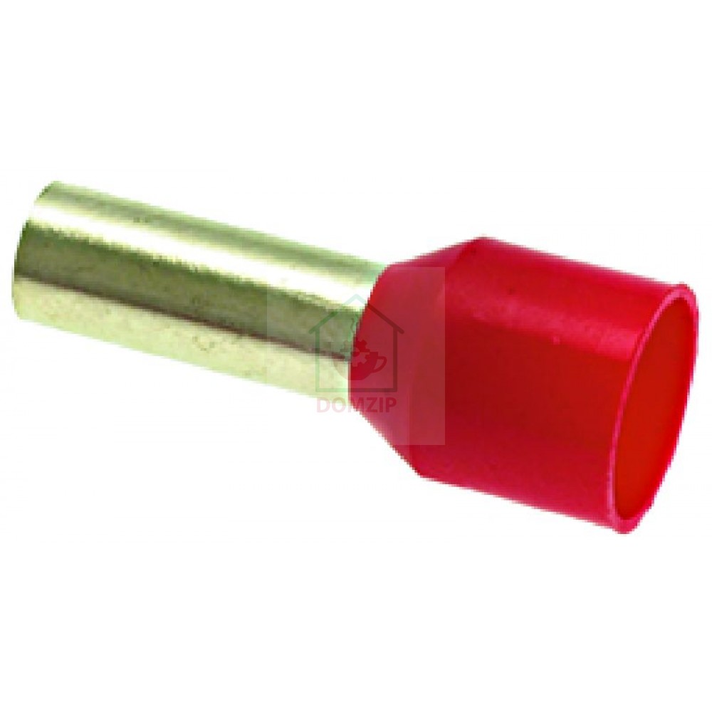 RED END PIPE 10x12 mm     100 PCS
