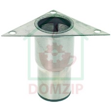 STAINLESS STEEL FOOT o 2" HEIGHT 125 mm