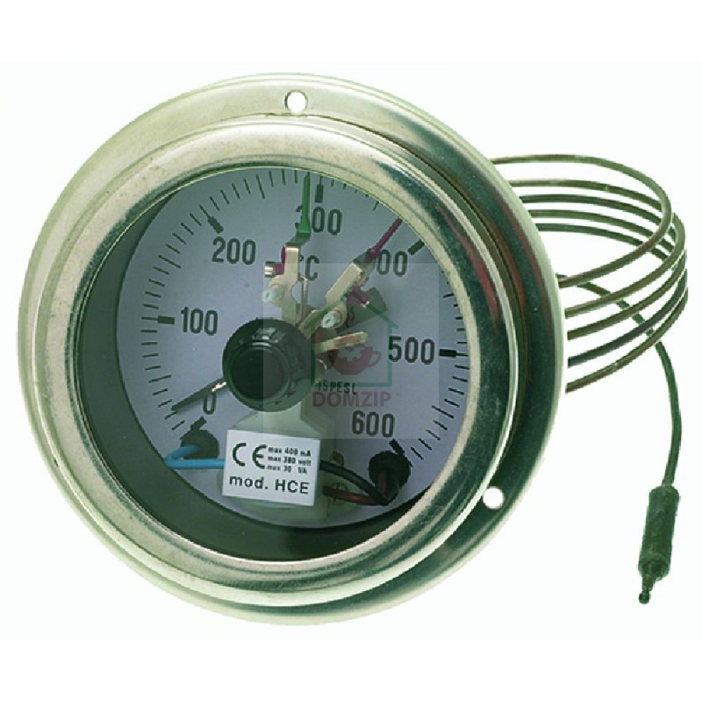Термостат с индикацией 100 мм 0-600°C