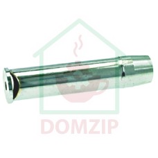 STAINL. STEEL OVERFLOW PIPE o 25x118 mm