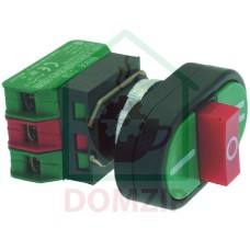 2 SPEED PUSH-BUTTON PANEL GREEN-RED 230V