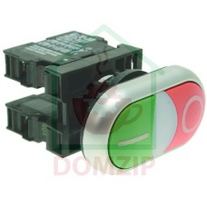 PUSH-BUTTON PANEL O-I GREEN-RED 15A 500V