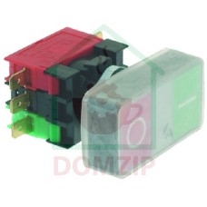 PUSH-BUTTON PANEL O-I GREEN-RED 15A 600V